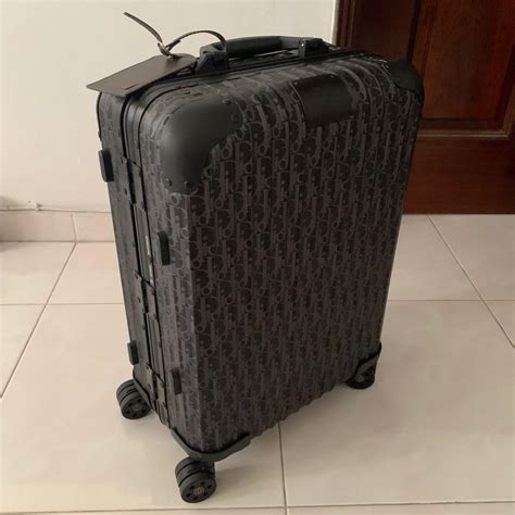 rimowa dior for sale|Dior Rimowa luggage price.